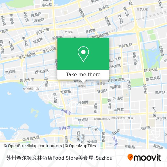 苏州希尔顿逸林酒店Food Store美食屋 map