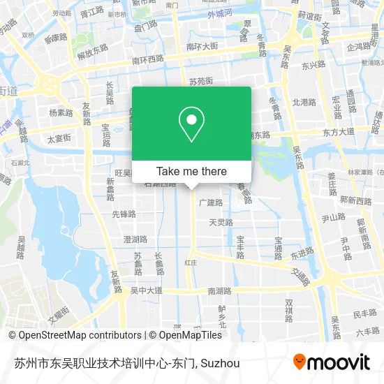 苏州市东吴职业技术培训中心-东门 map