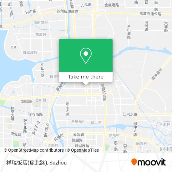祥瑞饭店(庞北路) map