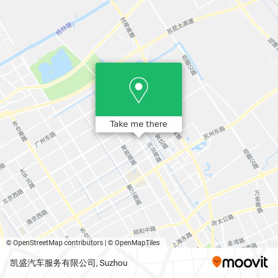 凯盛汽车服务有限公司 map