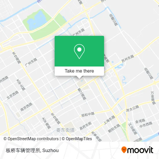 板桥车辆管理所 map