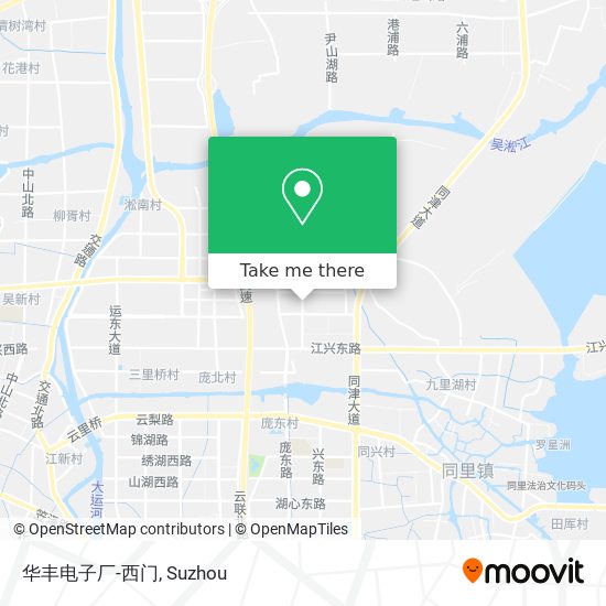 华丰电子厂-西门 map