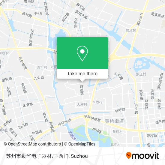 苏州市勤华电子器材厂-西门 map