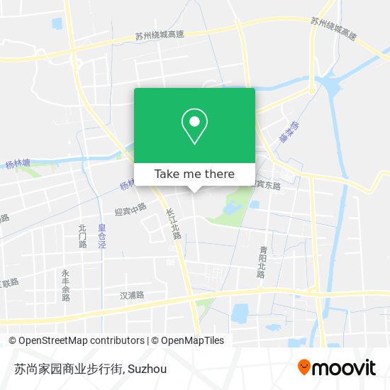 苏尚家园商业步行街 map