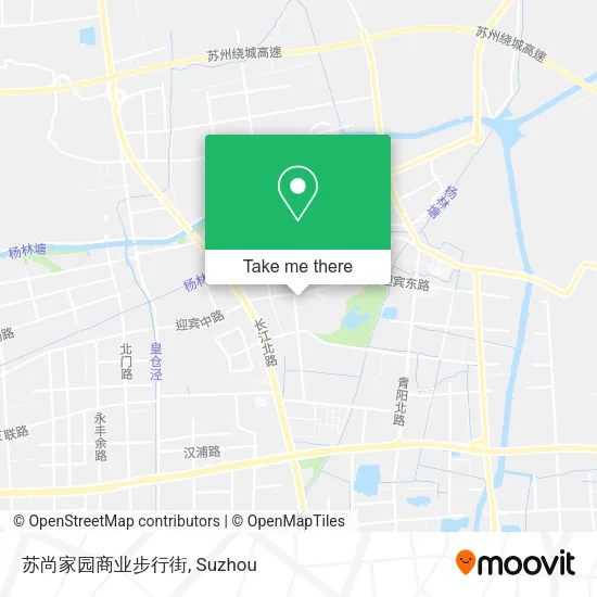苏尚家园商业步行街 map