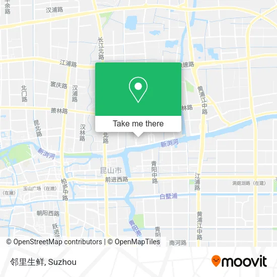 邻里生鲜 map