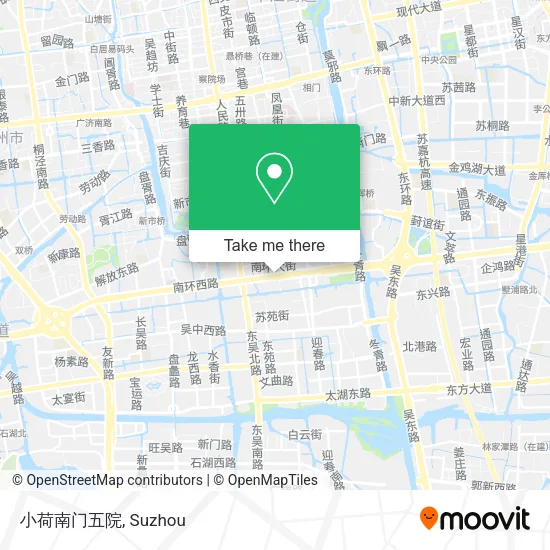 小荷南门五院 map