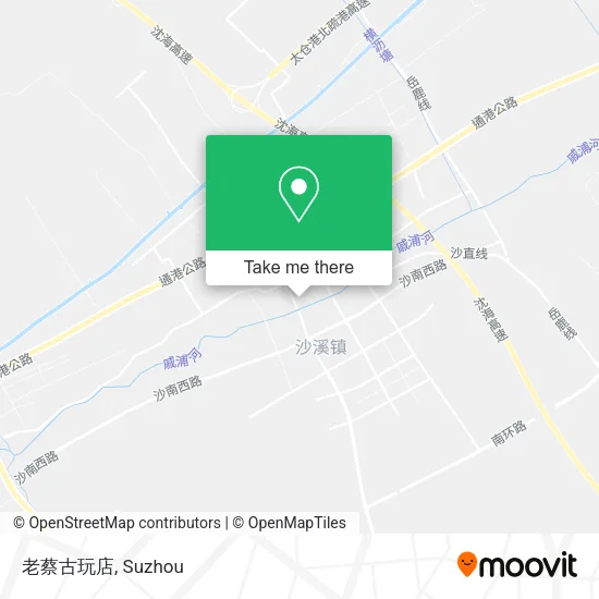 老蔡古玩店 map