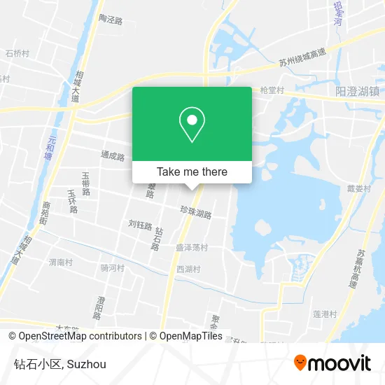 钻石小区 map
