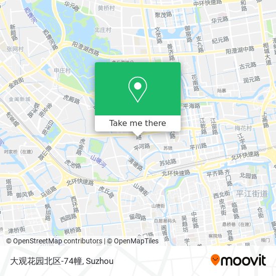 大观花园北区-74幢 map