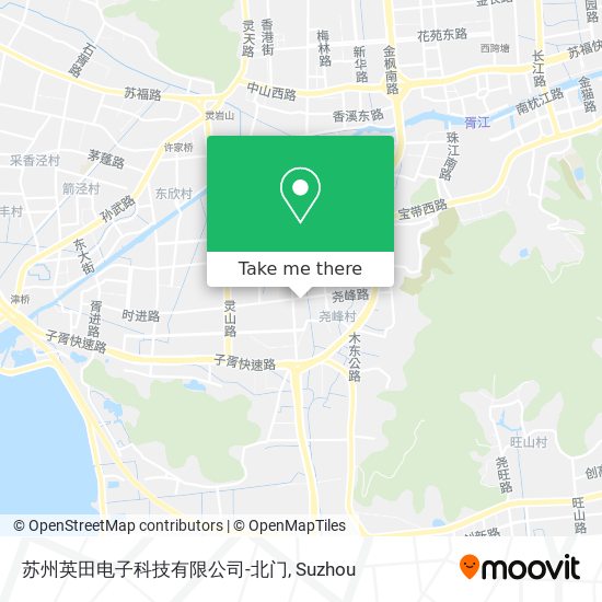 苏州英田电子科技有限公司-北门 map