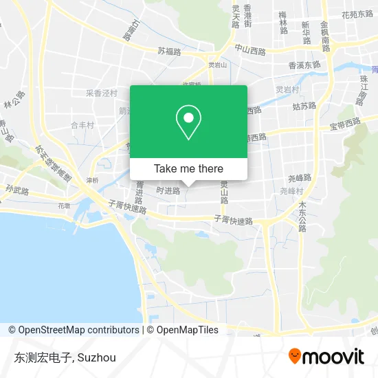 东测宏电子 map