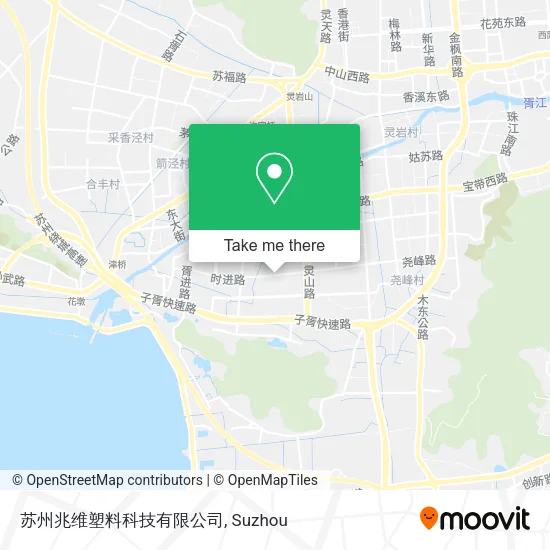 苏州兆维塑料科技有限公司 map