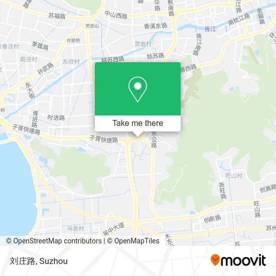刘庄路 map