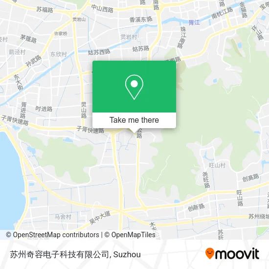 苏州奇容电子科技有限公司 map