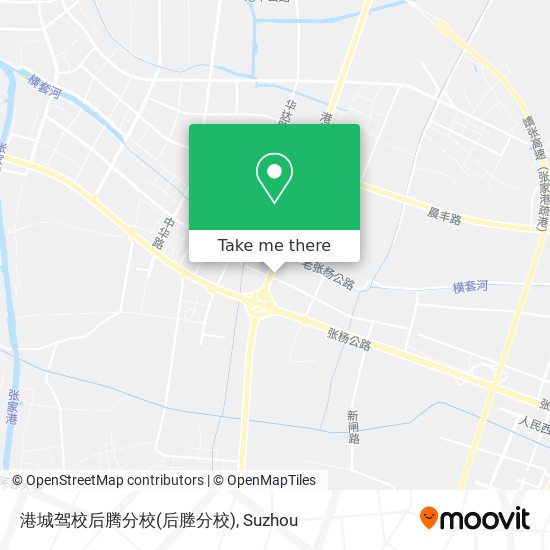 港城驾校后腾分校(后塍分校) map