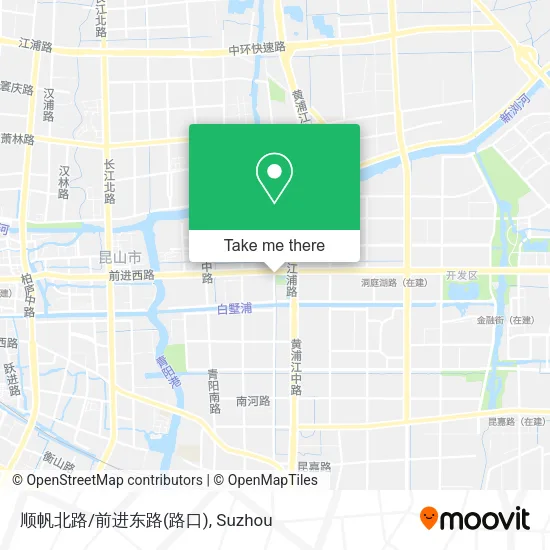 顺帆北路/前进东路(路口) map