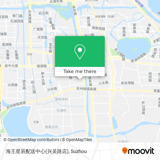 海王星辰配送中心(兴吴路店) map