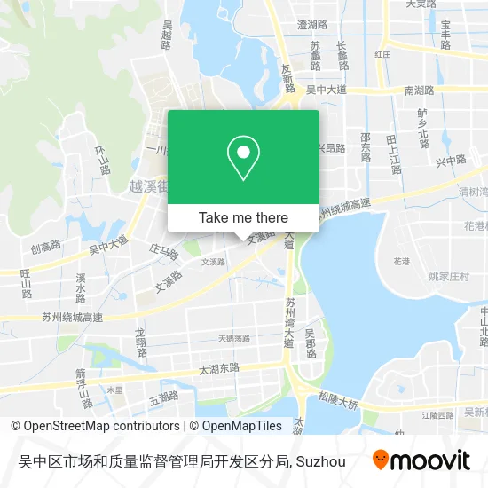 吴中区市场和质量监督管理局开发区分局 map