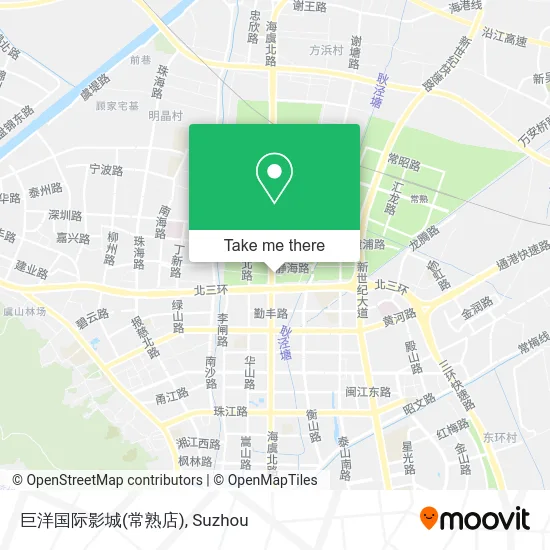 巨洋国际影城(常熟店) map
