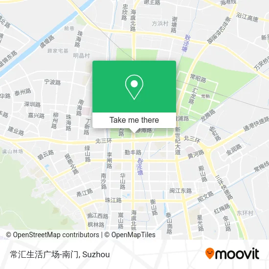 常汇生活广场-南门 map