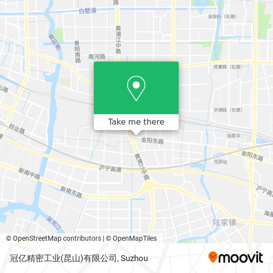 冠亿精密工业(昆山)有限公司 map