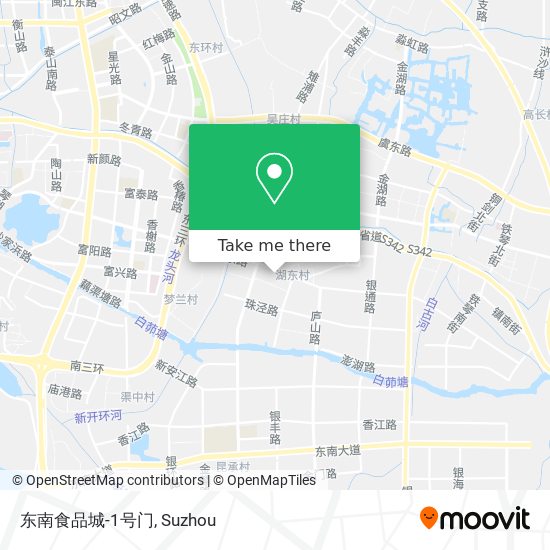 东南食品城-1号门 map