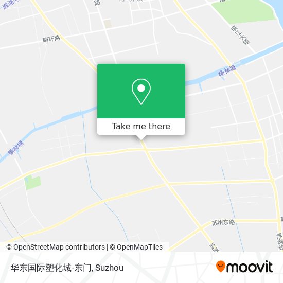 华东国际塑化城-东门 map