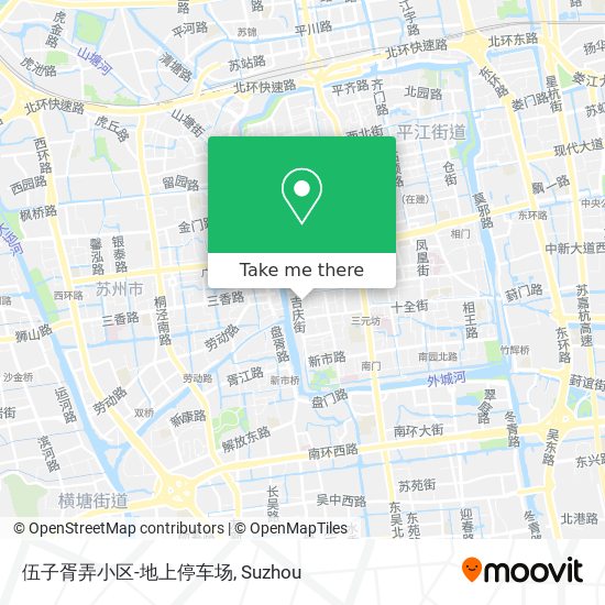 伍子胥弄小区-地上停车场 map