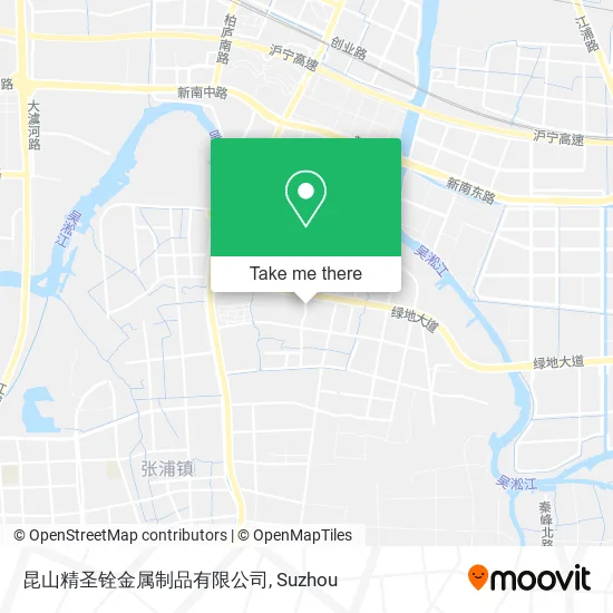 昆山精圣铨金属制品有限公司 map