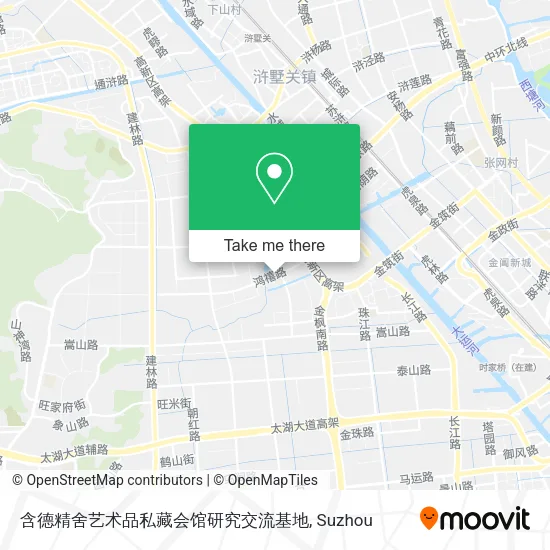 含德精舍艺术品私藏会馆研究交流基地 map