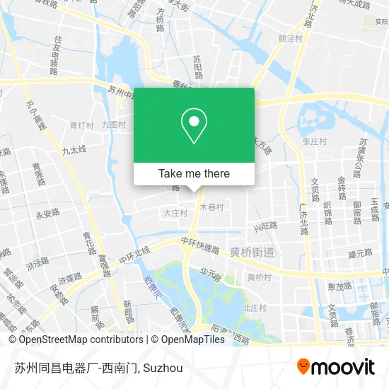 苏州同昌电器厂-西南门 map