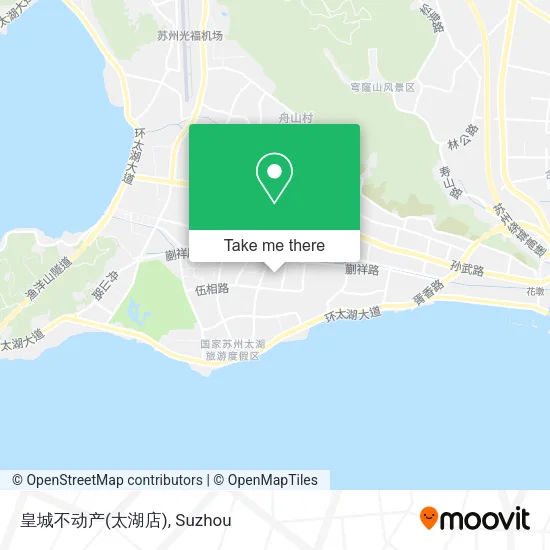 皇城不动产(太湖店) map