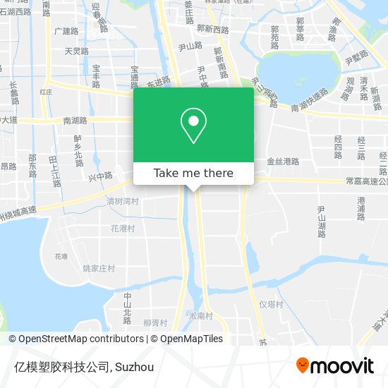 亿模塑胶科技公司 map