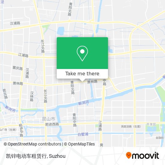 凯锌电动车租赁行 map