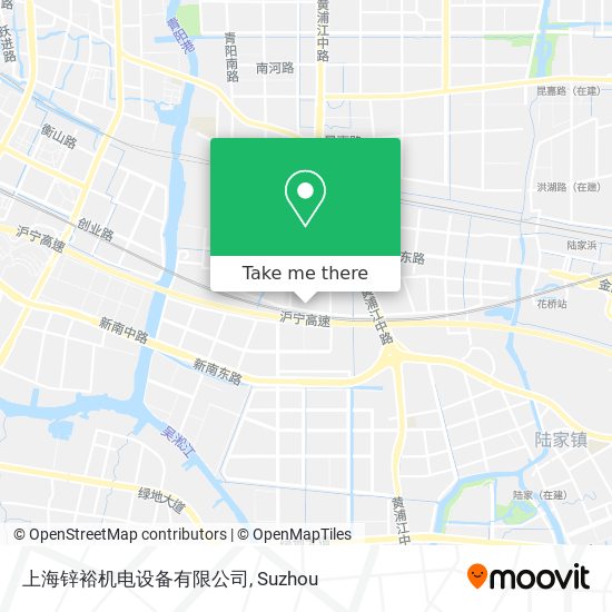 上海锌裕机电设备有限公司 map