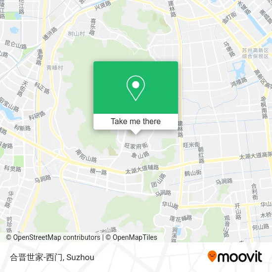合晋世家-西门 map