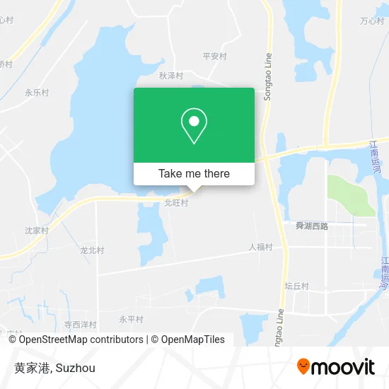 黄家港 map