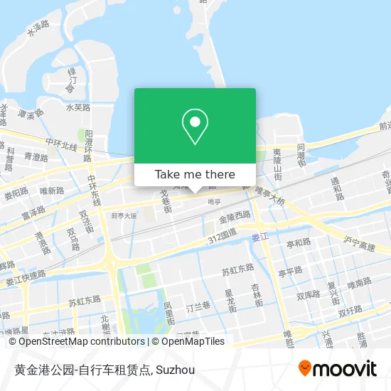黄金港公园-自行车租赁点 map