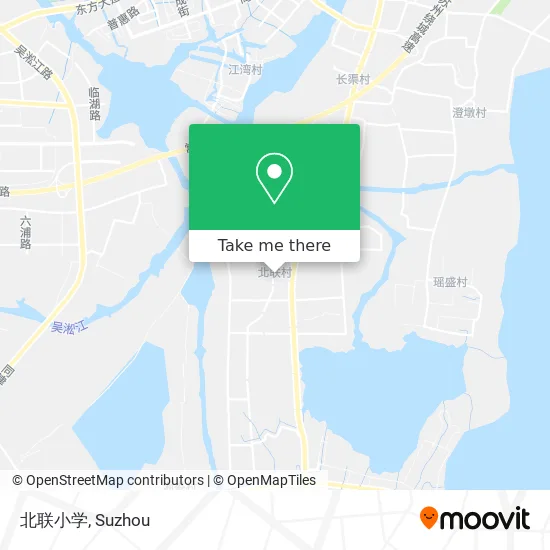 北联小学 map