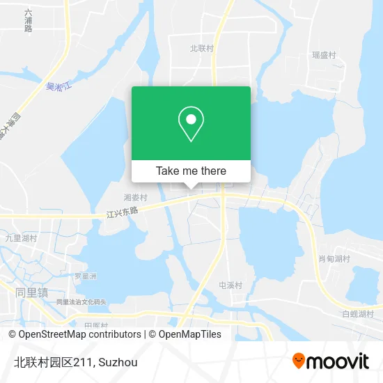 北联村园区211 map