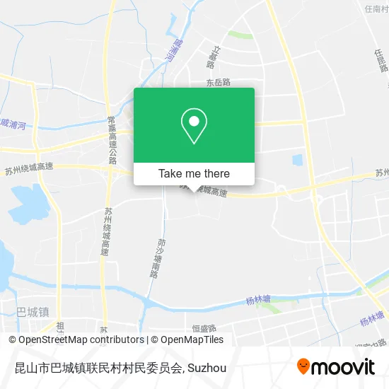 昆山市巴城镇联民村村民委员会 map