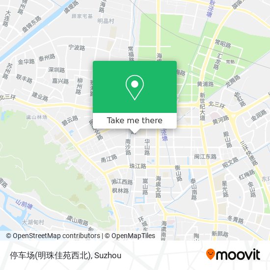 停车场(明珠佳苑西北) map