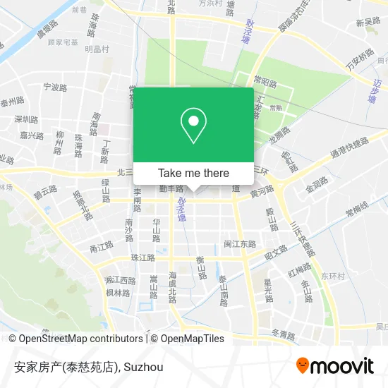 安家房产(泰慈苑店) map