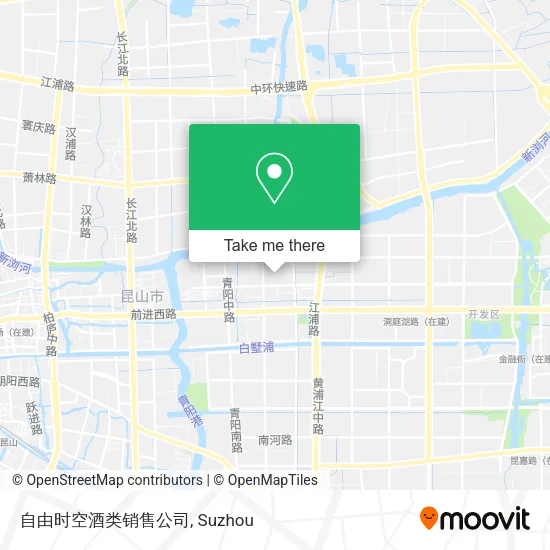 自由时空酒类销售公司 map