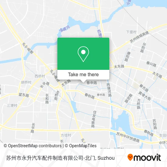 苏州市永升汽车配件制造有限公司-北门 map