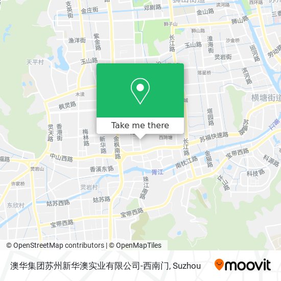 澳华集团苏州新华澳实业有限公司-西南门 map