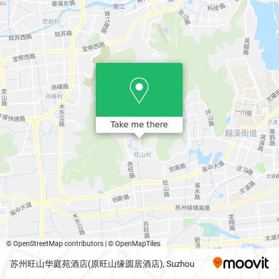 苏州旺山华庭苑酒店(原旺山缘圆居酒店) map