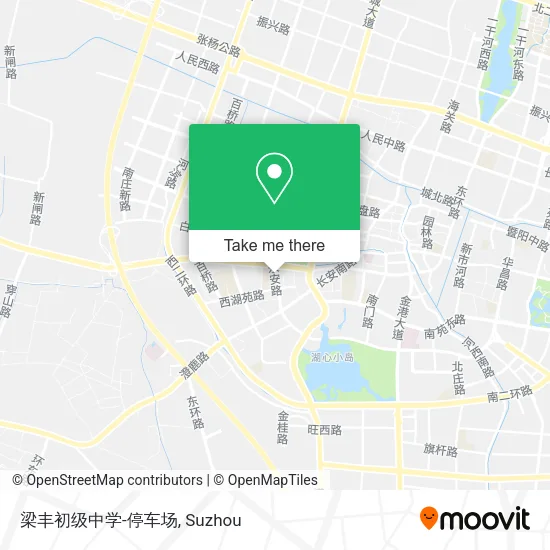 梁丰初级中学-停车场 map