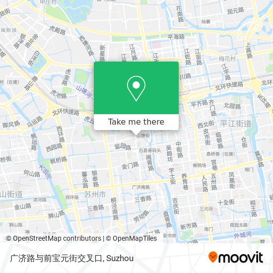 广济路与前宝元街交叉口 map